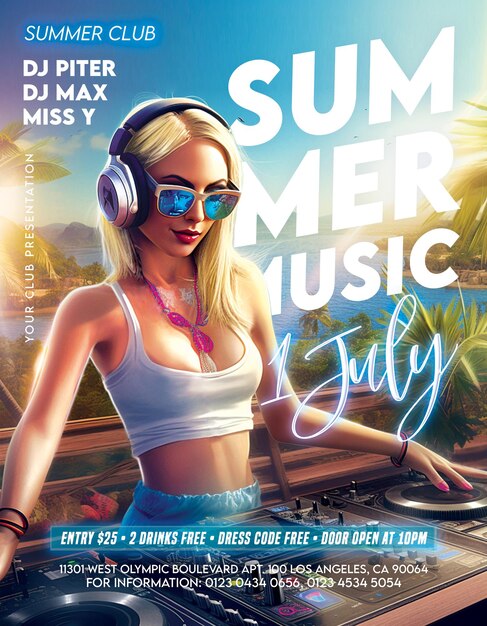 SUMMER MUSIC FLYER