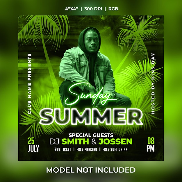 Summer Party Flyer