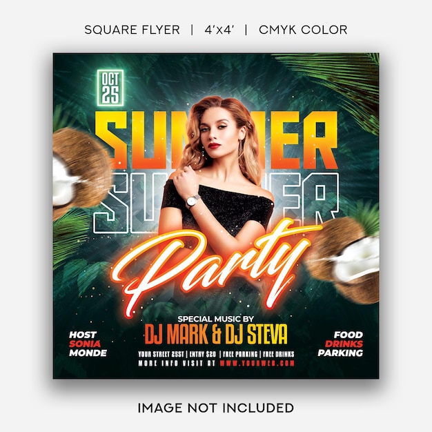 Summer Party Flyer