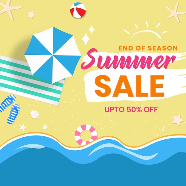 Summer Sale Post Flyer