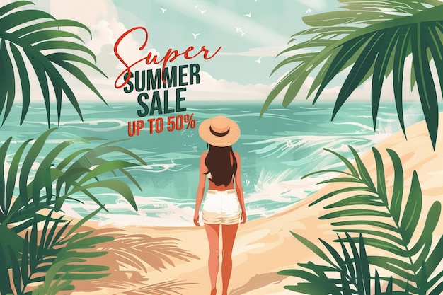 Summer sale promotion