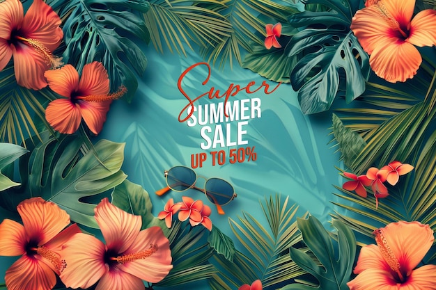 PSD summer sale promotion