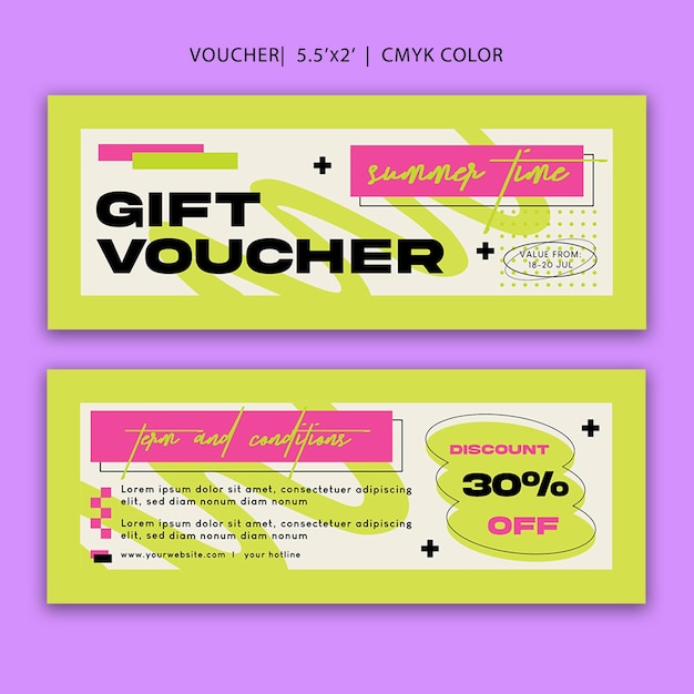 Summer sale voucher