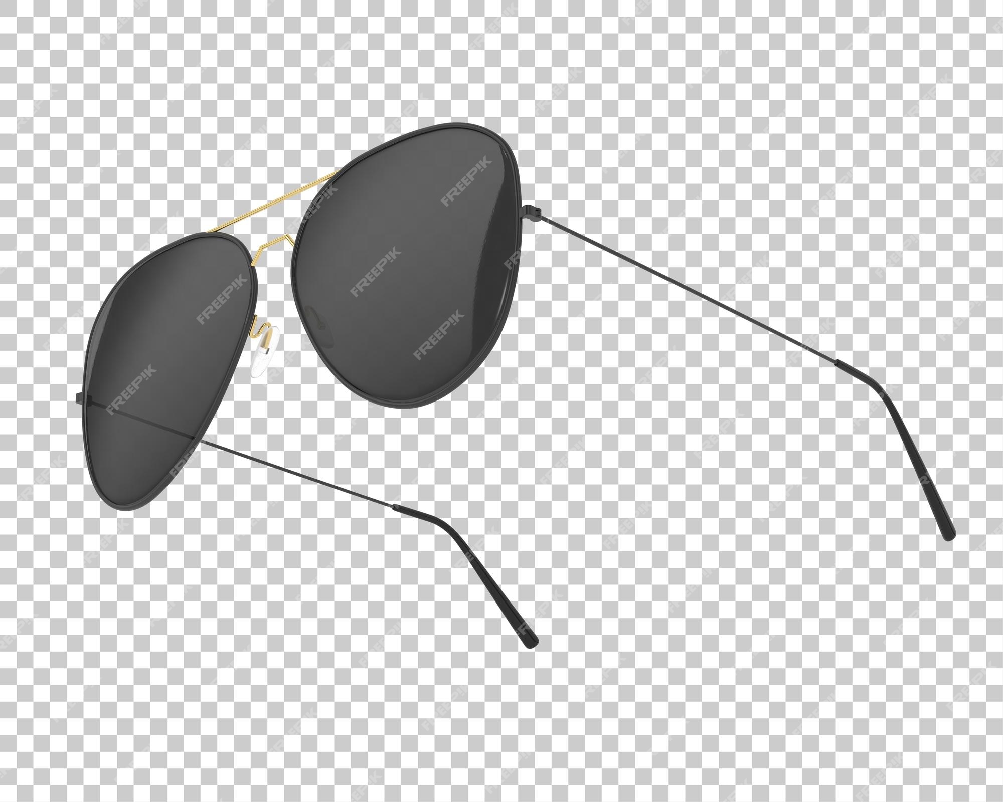 Premium PSD | Sun glasses on transparent background 3d rendering illustration Premium PSD | Sun glasses on transparent background 3d rendering illustration