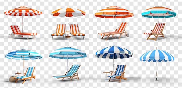 Sun umbrella and sunbed on white background style raw v 52 Job ID ea2edfbf8eeb4352b287f03eaa1ace5c