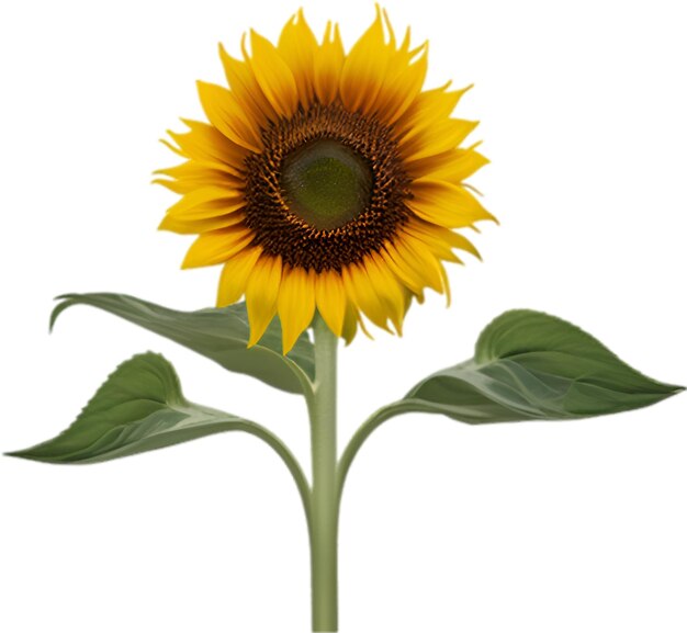 PSD sunflower clipart a cute sunflower flower icon