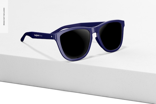 Sunglasses Mockup, Left View