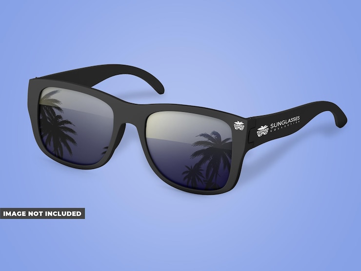 PSD sunglasses mockup