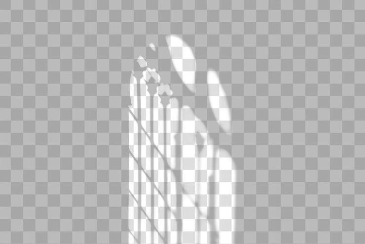 PSD sunlight through arched window