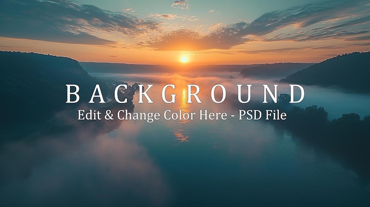 PSD ミスティ・リバーの日の出