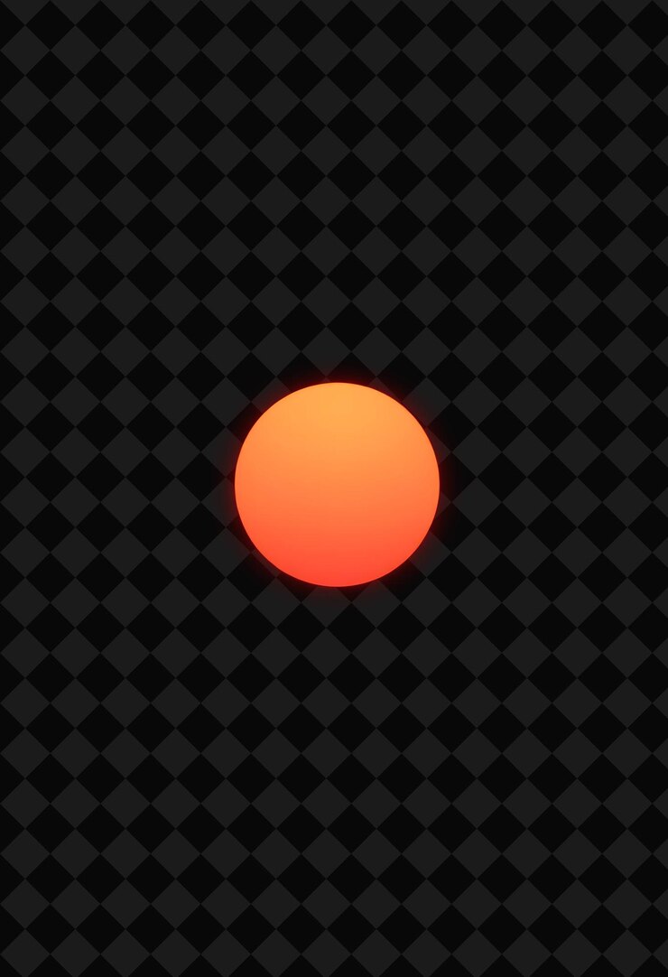 PSD sunset glow radiates warmly blending deep orange and soft pin y2k inspired neon background
