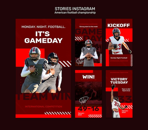 Premium PSD Super bowl template design