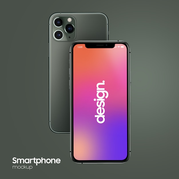 PSD mockup smartphone super realistico