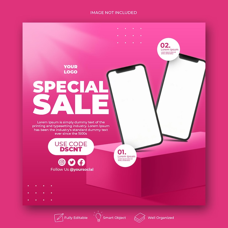 PSD специальное предложение super sale для шаблона дизайна instagram