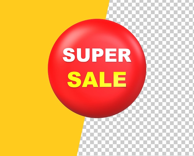 Super verkoop logo label 3d