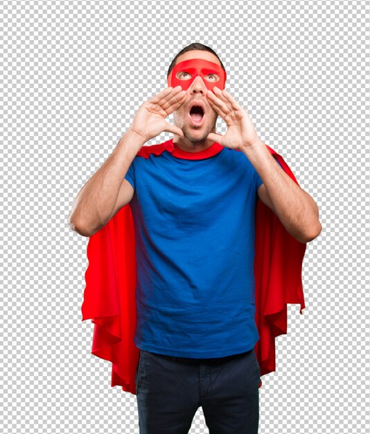 Superbohater krzyczy