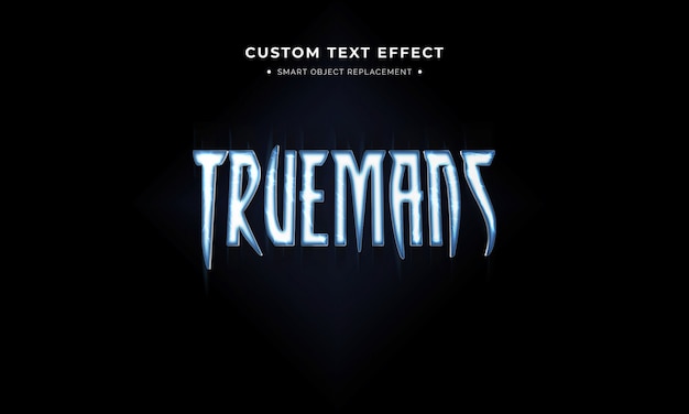 Superhero movie 3d text style effect