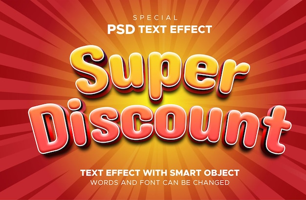 Superkorting teksteffect Creëer opvallende ontwerpen in enkele minuten