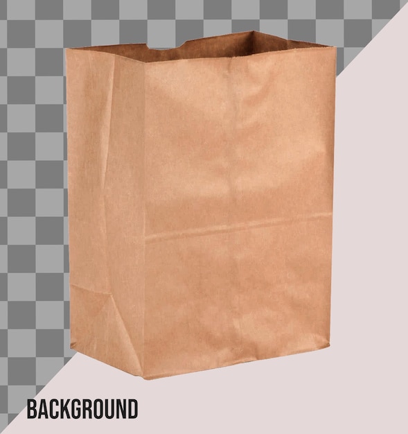 Supermarket paper bag