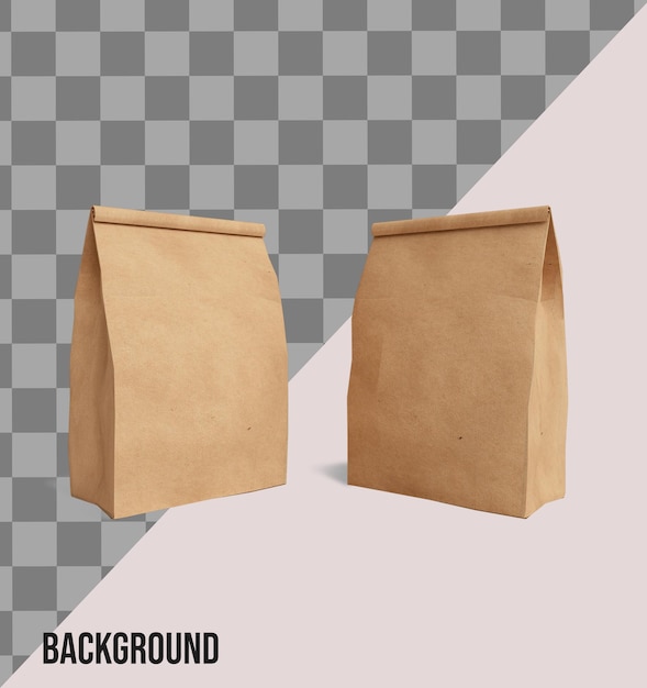 PSD supermarket paper bag