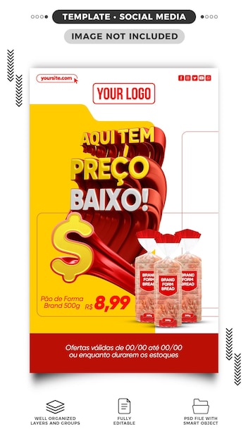 Supermarket z historiami w mediach społecznościowych ma tutaj niską cenę
