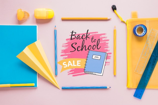 PSD supplies sale for back to school event