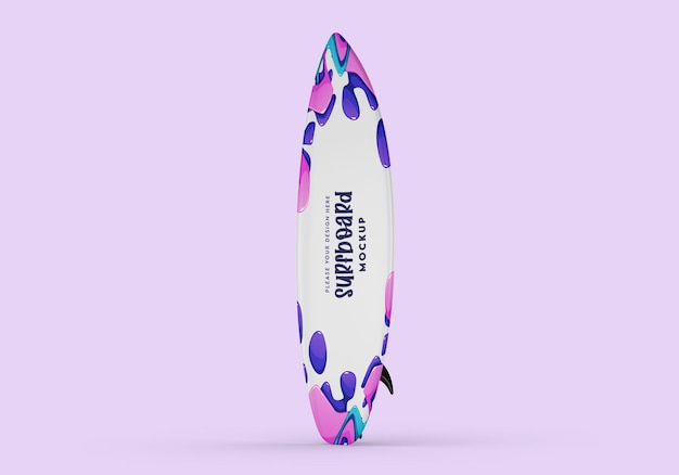 PSD surfboard mockup