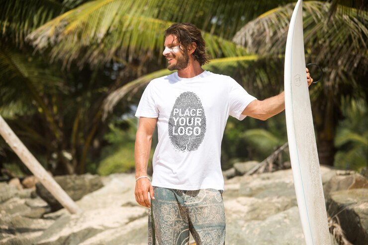 Surfer T-shirtmodel