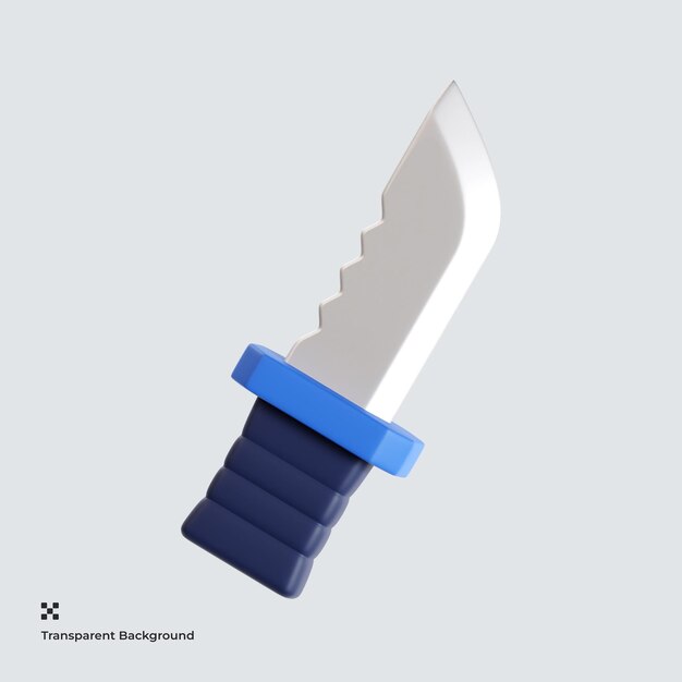 AI Art Generator: Roblox character with a knife