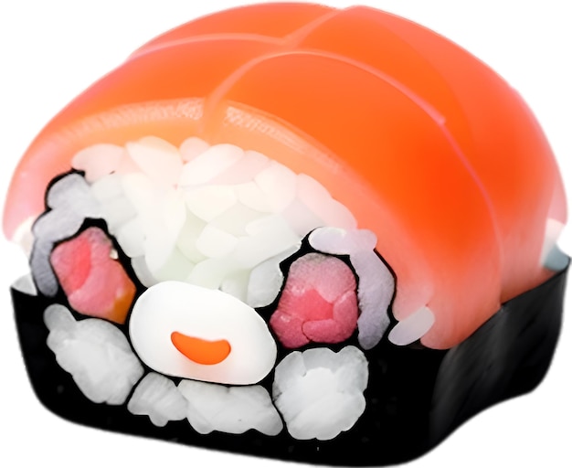 PSD sushi food icon a cute colorful sushi food icon