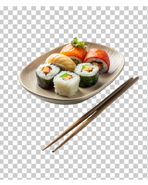 Sushi isolated