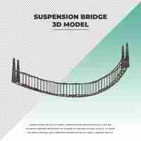 PSD suspension bridge