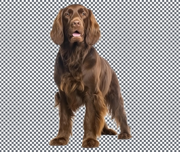 sussex_spaniel dog breed isolated on transparent background