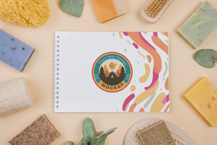 PSD sustainability banner mockup design