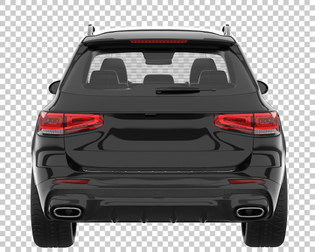 Suv Na Przezroczystym Tle. Renderowania 3d - Ilustracja