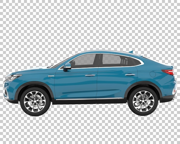 Suv Na Przezroczystym Tle. Renderowania 3d - Ilustracja