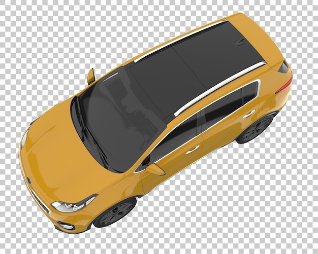 Suv Na Przezroczystym Tle. Renderowania 3d - Ilustracja