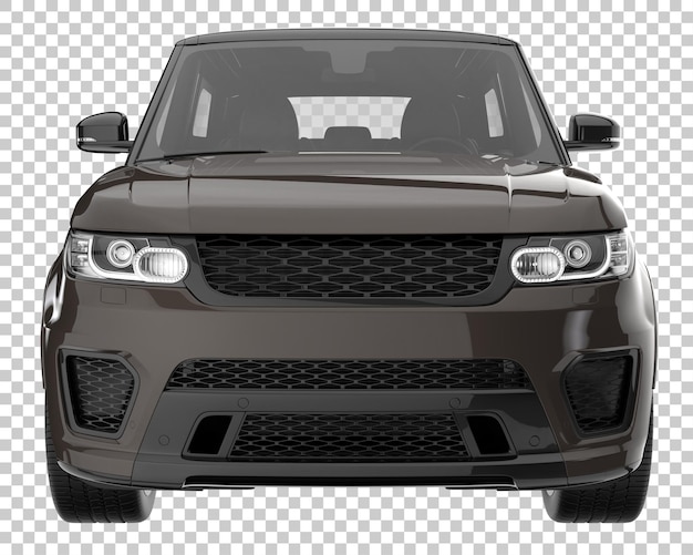 Suv Na Przezroczystym Tle. Renderowania 3d - Ilustracja