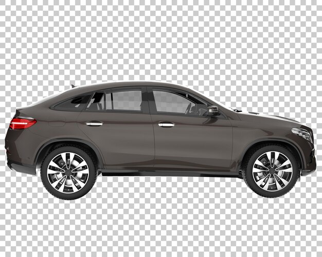 Suv Na Przezroczystym Tle. Renderowania 3d - Ilustracja