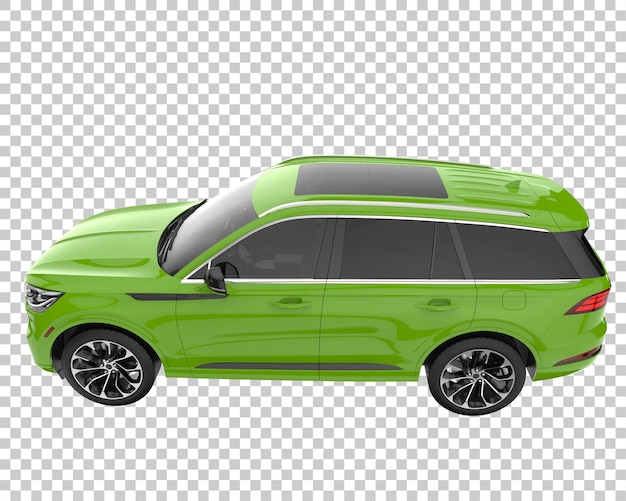 Suv Na Przezroczystym Tle. Renderowania 3d - Ilustracja