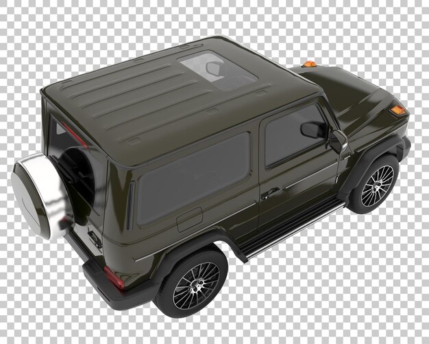 Suv Na Przezroczystym Tle. Renderowania 3d - Ilustracja