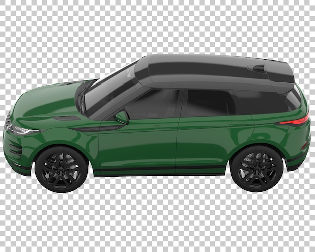 Suv Na Przezroczystym Tle. Renderowania 3d - Ilustracja