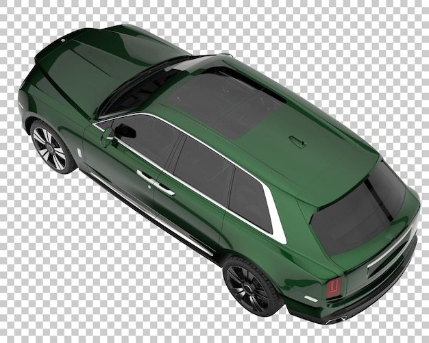 Suv Na Przezroczystym Tle. Renderowania 3d - Ilustracja