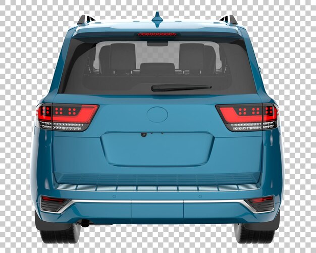 Suv Na Przezroczystym Tle. Renderowania 3d - Ilustracja