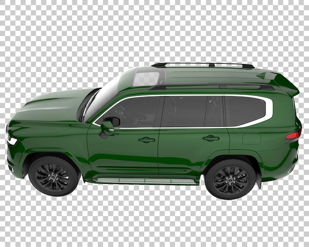 Suv Na Przezroczystym Tle. Renderowania 3d - Ilustracja