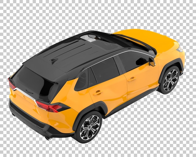 Suv Na Przezroczystym Tle. Renderowania 3d - Ilustracja