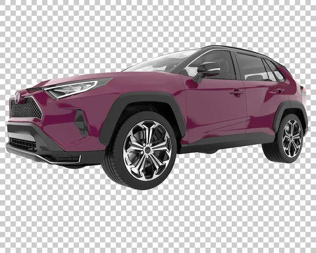 Suv Na Przezroczystym Tle. Renderowania 3d - Ilustracja