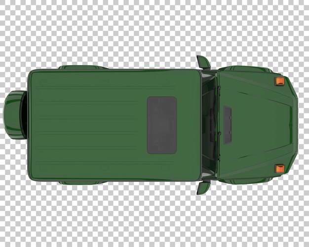 PSD suv su sfondo trasparente. rendering 3d - illustrazione