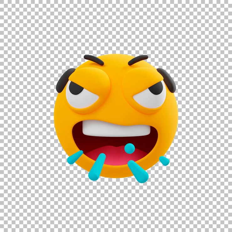 swear  emoticon 3d emoji Icon