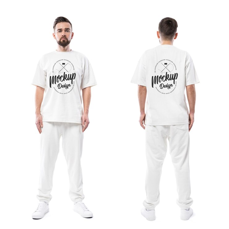 PSD sweat shirt t shirt hoodies mockup ontwerp voor branding